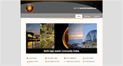 Desktop Screenshot of northeastjewish.org.uk